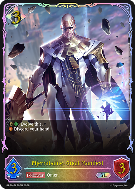 Mjerrabaine, Great Manifest