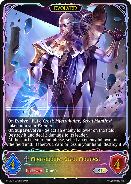 Mjerrabaine, Great Manifest