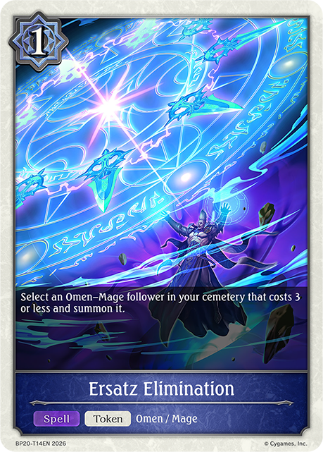 Ersatz Elimination