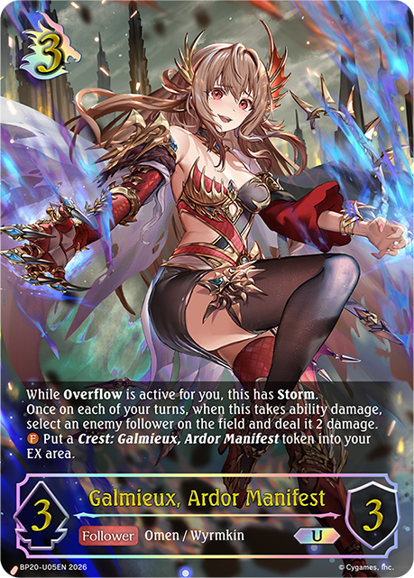 Galmieux, Ardor Manifest