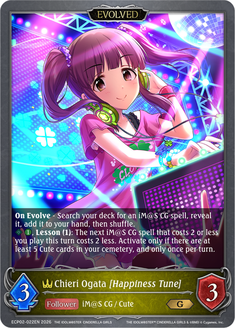 Chieri Ogata [Happiness Tune]