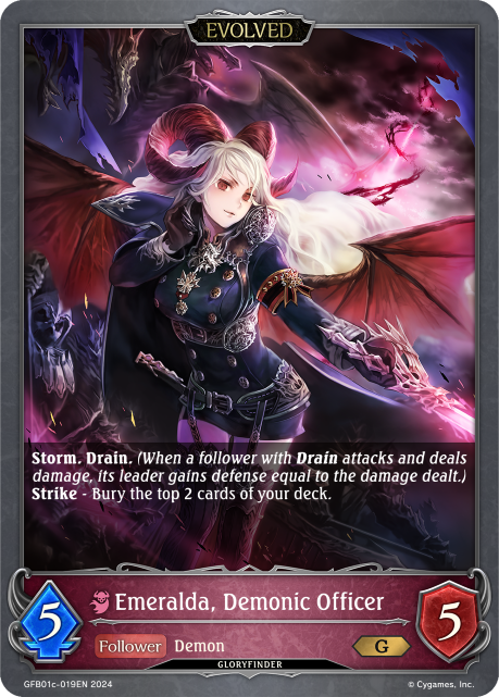 Emeralda, Demonic Officer