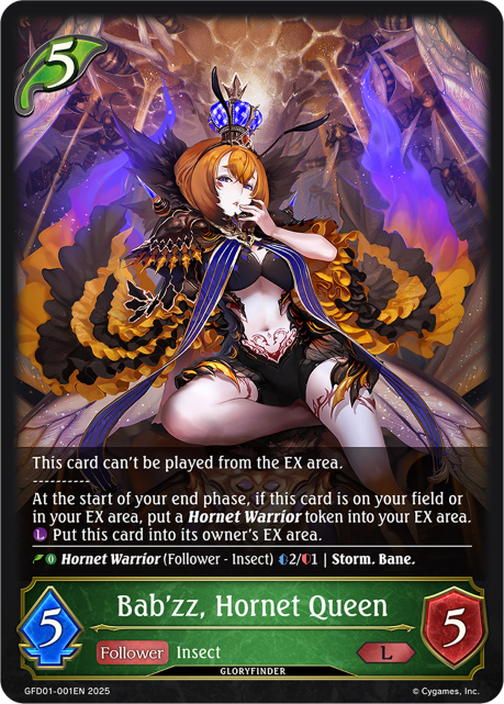 Bab'zz, Hornet Queen