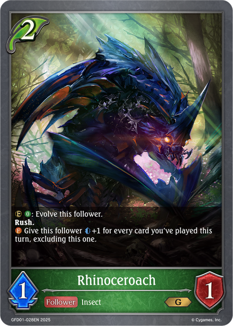 Rhinoceroach