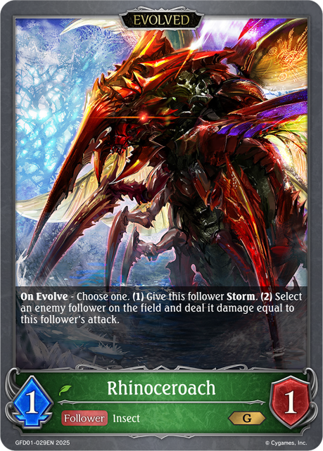 Rhinoceroach