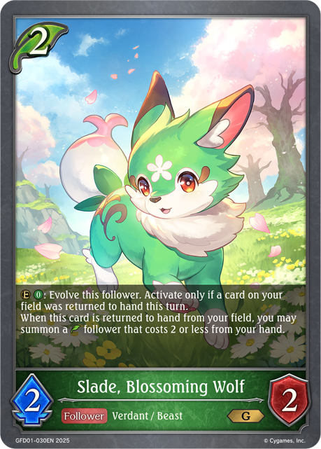 Slade, Blossoming Wolf