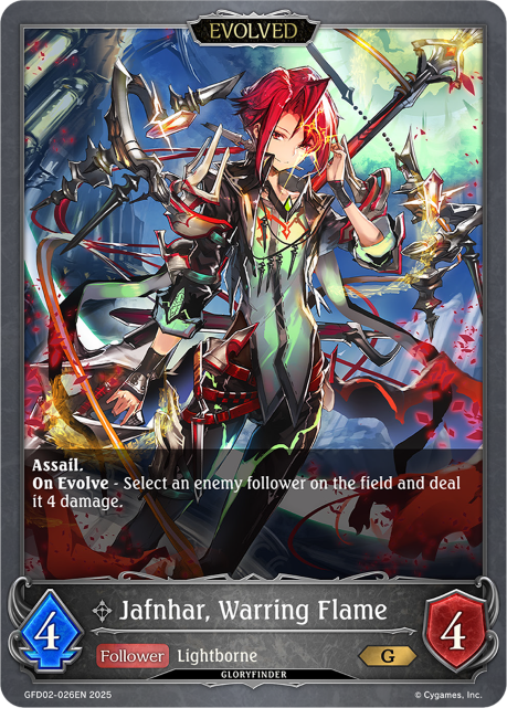 Jafnhar, Warring Flame