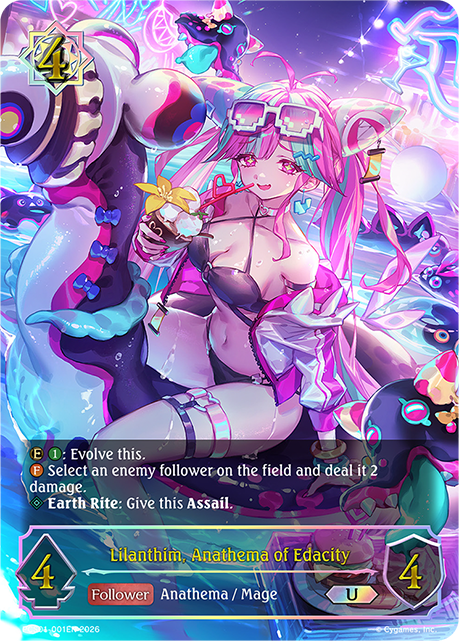 Lilanthim, Anathema of Edacity