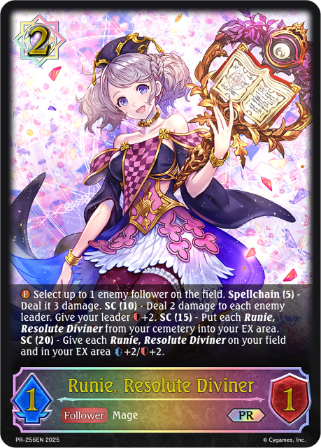 Runie, Resolute Diviner