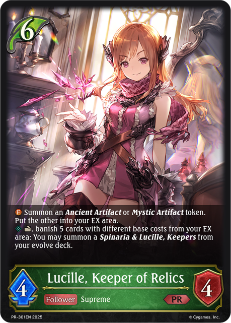 Lucille, Keeper of Relics