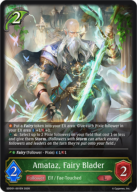 Amataz, Fairy Blader