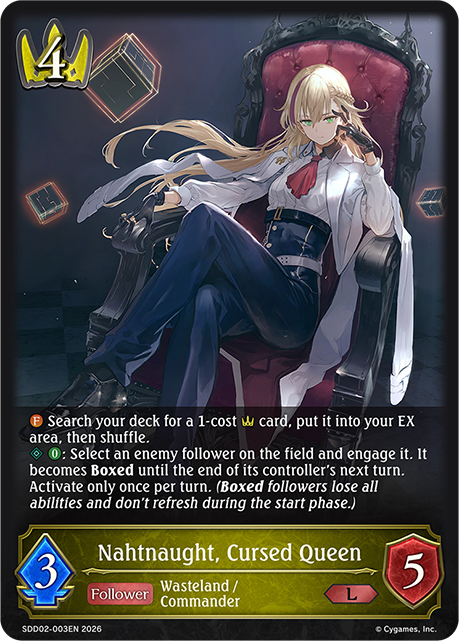 Nahtnaught, Cursed Queen