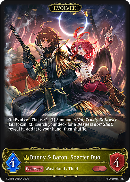 Bunny & Baron, Specter Duo