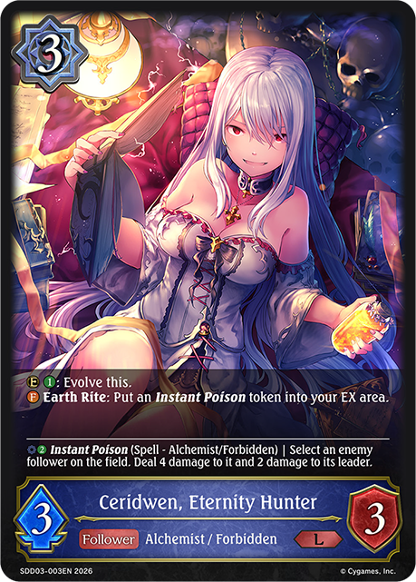 Ceridwen, Eternity Hunter
