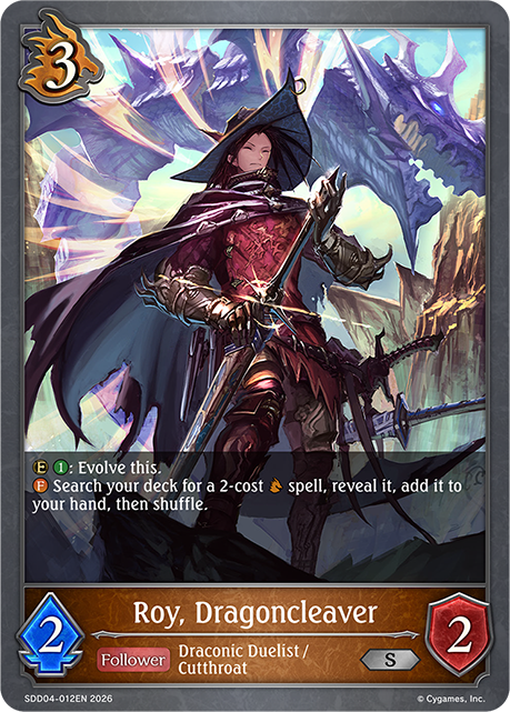 Roy, Dragoncleaver