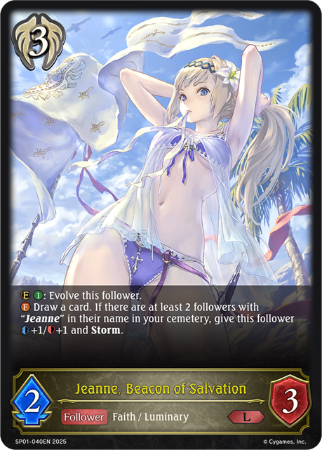 Jeanne, Beacon of Salvation