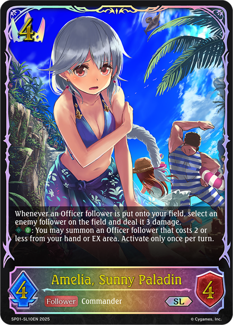 Amelia, Sunny Paladin