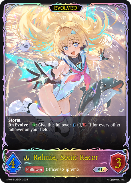 Ralmia, Sonic Racer