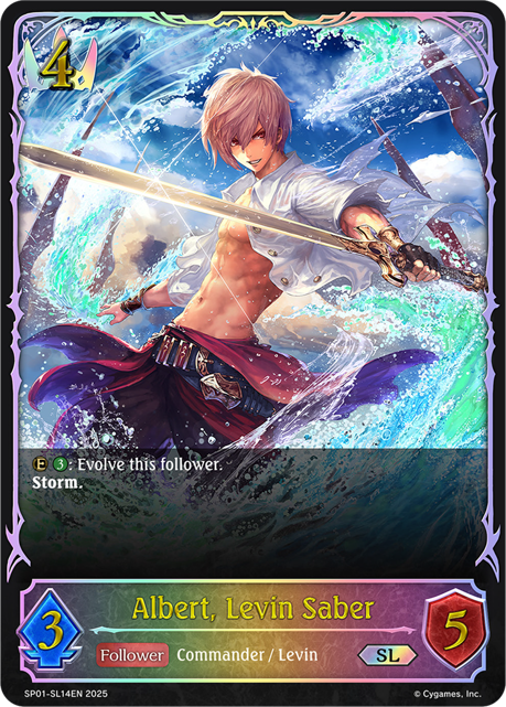 Albert, Levin Saber