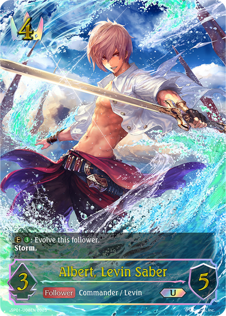 Albert, Levin Saber