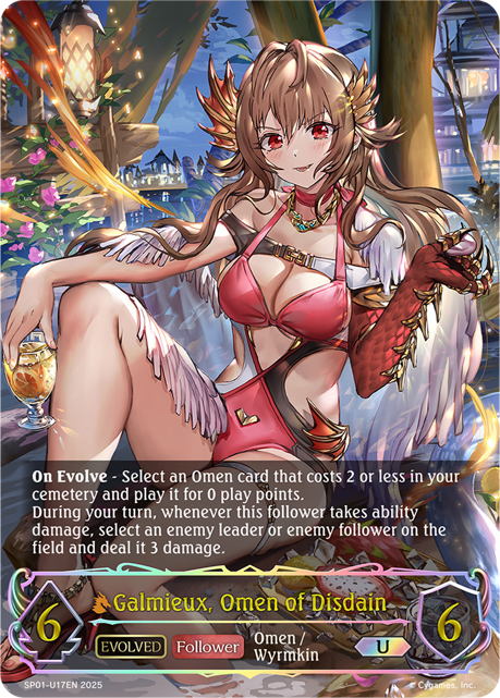 Galmieux, Omen of Disdain