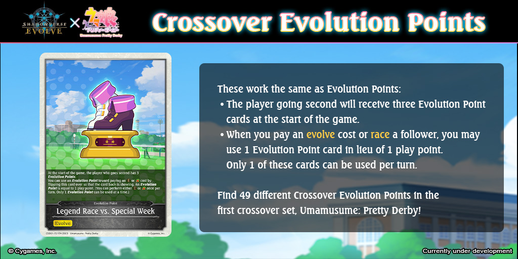 Shadowverse Evolve English - Crossover Booster Set #1 “Umamusume: Pret – 88  Cardhouse