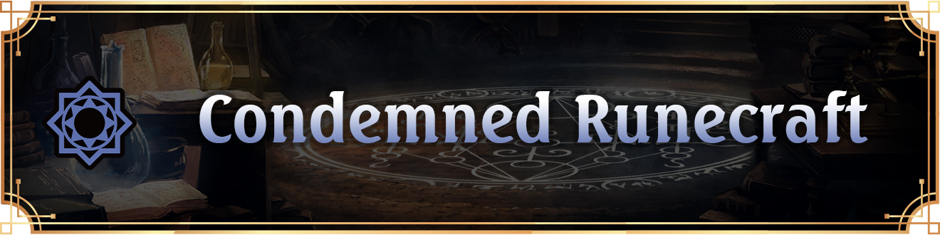 Condemned-Runecraft